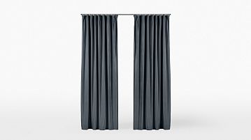 Портьеры Palermo (Палермо), серо-синий